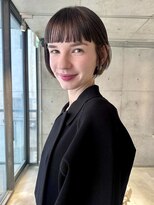 スクリーンギンザメゾン 銀座(SCREEN GINZA MAISON.)&nbsp;黒髪カタログ/クラゲヘアー/オリーブ/銀座