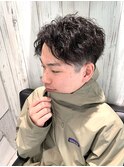 新潟市/新潟/メンズパーマ/ツイスパ/ショート/爽やか/清潔感