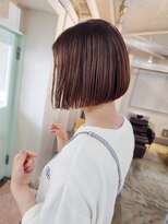 スーハ 恵比寿(SUUHA)&nbsp;ワンレン大人ヘア/モードなタッセルボブ/ミニボブ