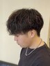 【メンズ限定】カット＋ニュアンスパーマ￥10000
