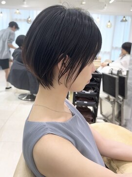 アンド ストーリーズ(&STORIES) ショートボブ髪型20代30代前髪あり前髪なし面長丸顔【荒牧】AY