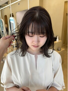 スニュウ(snuw) 【snuw_hotaru】透明感カラー似合わせカットオリーブカラー