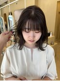 【snuw_hotaru】透明感カラー似合わせカットオリーブカラー