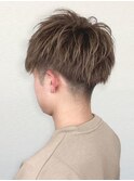 20代30代30代メンズフェザーマッシュ束感アッシュ好感度
