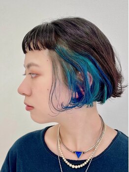 ザ アルゴンキン トウキョウ オヤマ(THE ALGONQUIN TOKYO OYAMA)の写真/「渋谷本店のムラ染めカラー」