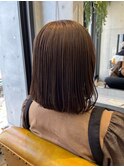 内巻きボブ