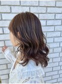 20代30代40代大人かっこいいハイライトブリーチ無造作ミディ
