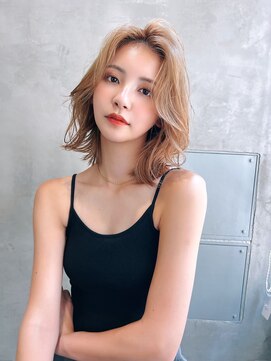 エース (ACE) ACE横浜 マロンブラウン×巻き髪