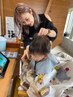 【子育てママに人気♪】キッズカット＋ママカット・カラー　￥13.310～