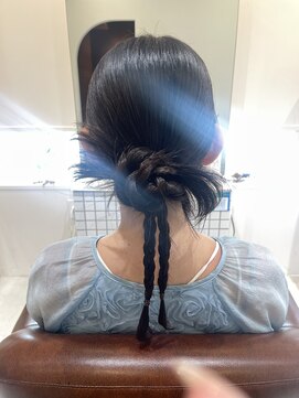 ファスナーグランデ(fustener grande) ヘアセット×カチモリヘアー