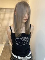 ペレ アネックス 大阪梅田茶屋町店(PELE ANNEX)&nbsp;くびれヘア/アプリコットオレンジ/ハイライトカラー/梅田