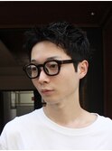 ツイストスパイラルパーマツイストピンパーマスパイキーショート