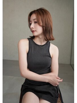 セーヌアワー(CEINE OUR) 三軒茶屋【CEINEOUR】姫カットレイヤー×ブリーチなしカラー