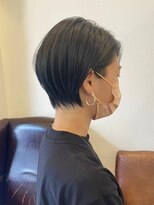 ボタンヘアー 日吉(BoTaN HAIR)&nbsp;ハンサムショート/黒髪ショート/アッシュブラック/日吉