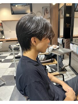 アソビ 元町店 ニュアンスパーマ/センターパート