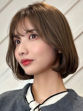 ロンドヴァリー 渋谷店(Lond vallee) ミニウルフ髪質改善縮毛矯正酸熱ストレートレイヤーボブ/渋谷