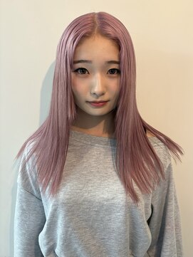 カシェル(cashel) くすみピンクベージュ ／ 2bleach