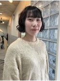 ミニボブパーマ♪