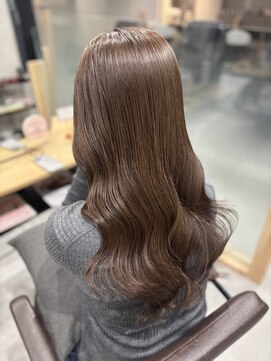 髪質改善◎明るめオリーブベージュ◎