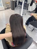 アルドーレフィエロ シンサイバシ(Ardore fiero shinsaibashi)&nbsp;ナチュラルブラウン×縮毛矯正