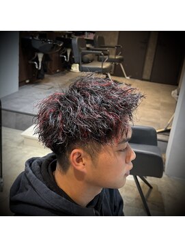 ブライト 守口(Breit) 【短髪メッシュパーマ】