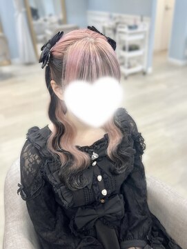 アリエス 渋谷駅東口店(Aries) シンプルハーフツイン×ウェーブ巻き