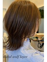 エイティヘア(Eighty hair) ナチュラルウルフレイヤー