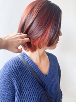 モリオフロムロンドン 原宿本店(morio from London)&nbsp;【morio原宿】ブラッドオレンジ　インナーカラー