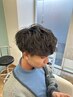 【ナチュラルな動き】メンズカット＋シャドウパーマ