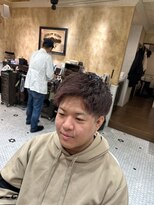 ルドローブラントオオサカ(LUDLOW BLUNT Osaka) 【LUDLOW BLUNT】フェードカット バーバーヘア