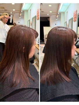 アップ(A+hair) 細髪・エイジング毛でも自然にまとまる地毛風ストレート
