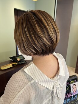 アース 川口店(HAIR&MAKE EARTH)の写真/白髪を活かす似合わせカラーで肌まで綺麗に見せる、艶と柔らかさを実感してみてください!