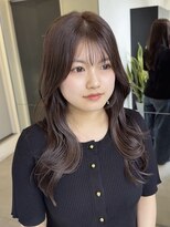 ゴウトゥデイシェアサロン 町田店(GO TODAY SHAiRE SALON)&nbsp;ローレイヤー×ヘーゼルブラウン