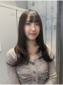 【艶カラー×顔周りカット】韓国/韓国ヘア/横浜/横浜駅/学割