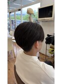 センター分け