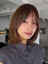 アビー(ABBEY) レイヤーボブボブレイヤー大人ボブ切りっぱなしボブ結べるボブ