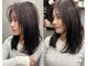 リヴ(LIV)の写真/髪質で諦めてたレイヤーも叶う★髪質改善ストレート×レイヤーカットで、結んでも決まる柔らか大人美髪