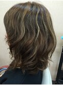 ミディアムパーマ