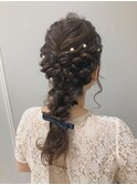 ツイスト 編みおろしスタイル