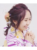 ヘアールームキュー(HAIR ROOM quu+)&nbsp;浴衣アレンジ♪