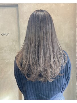 ヨーク(YOKE) 【YOKE】大人かわいいハイライトミルクティーベージュカラー