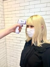 お客様への検温チェックについて