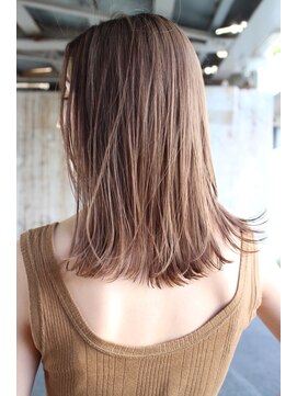 ノーマン(NORMAN) 【NORMAN/学芸大学】マロンベージュ×外ハネスタイル