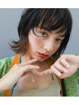 フェリア 池田(FERIA) 【FERIA 池田】インナーカラー*ミニウルフ