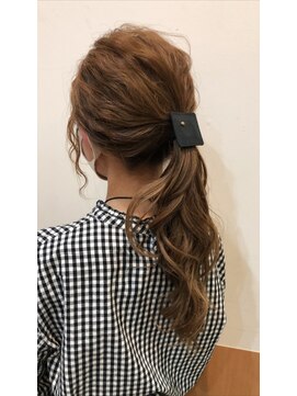 シャンプーボーイ ヒノ(SHAMPOO BOY Hino) 簡単アレンジ