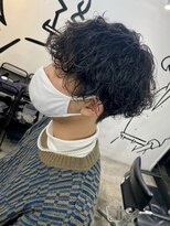 メンズヘアトーキョー 原宿(MEN'S HAIR TOKYO)&nbsp;無造作パーマ/エアリーパーマ/黒髪
