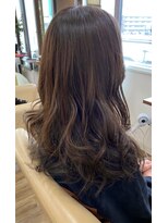 ジッピー ヘアーコレクション ハイライト　インナーカラー　グレージュカラー