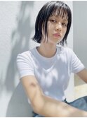 ボブ/きりっぱなしボブ/髪質改善