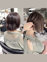 レディアル 大宮(REDEAL ope.)&nbsp;【ハイライト】ベージュハイライトバレイヤージュ