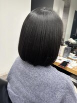 シェル 吉祥寺(shell)&nbsp;グレージュカラー/ボブウルフ/黒髪/ココアベージュ